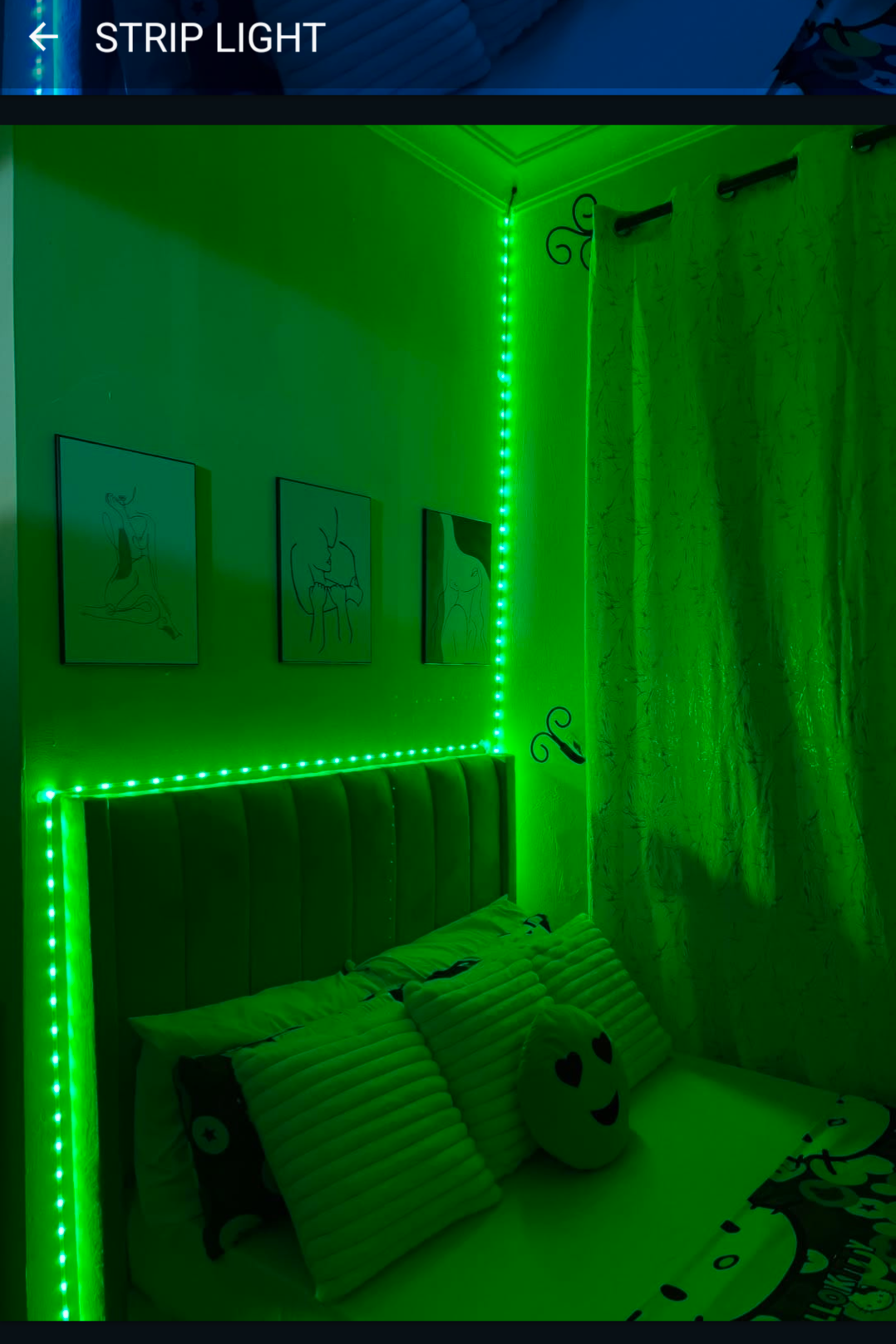 RGB LED strip light