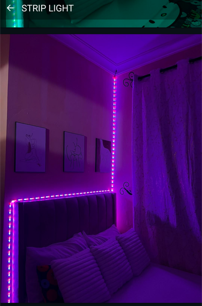 RGB LED strip light